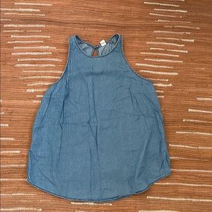 Chambray Tank Top